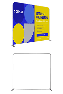 Straight Tension Fabric Displays
