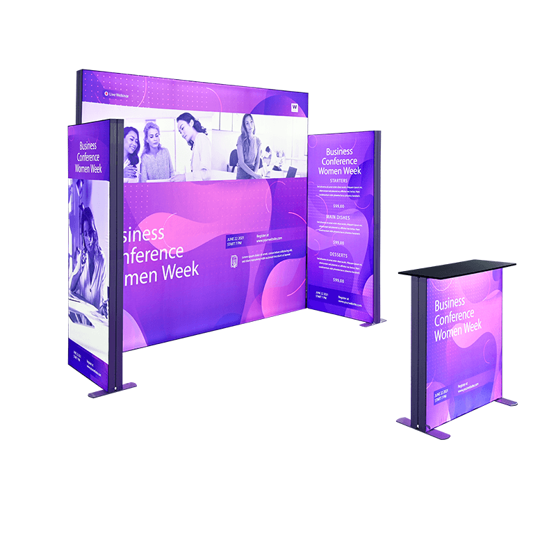 10 Ft Fabric Light Box Packages