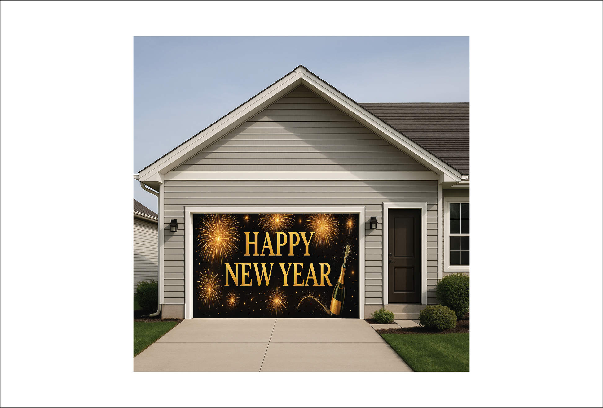 Happy New Years Champaign Bottle