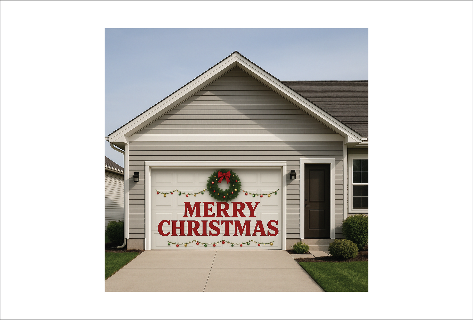 Merry Christmas Wreath