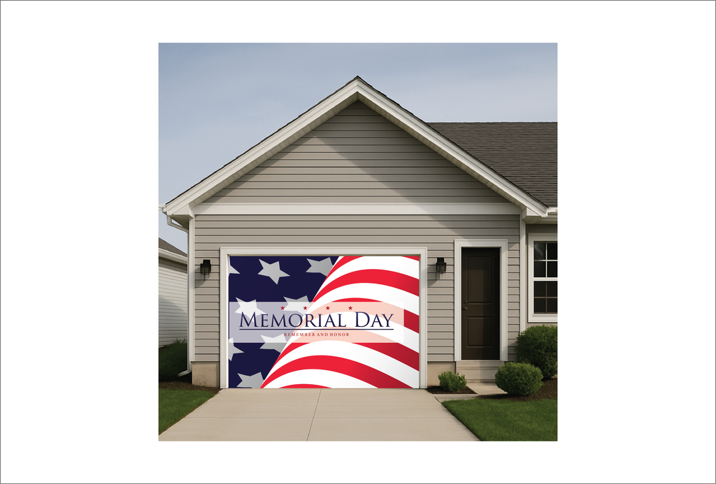 Happy Memorial Day Stars And Stripes