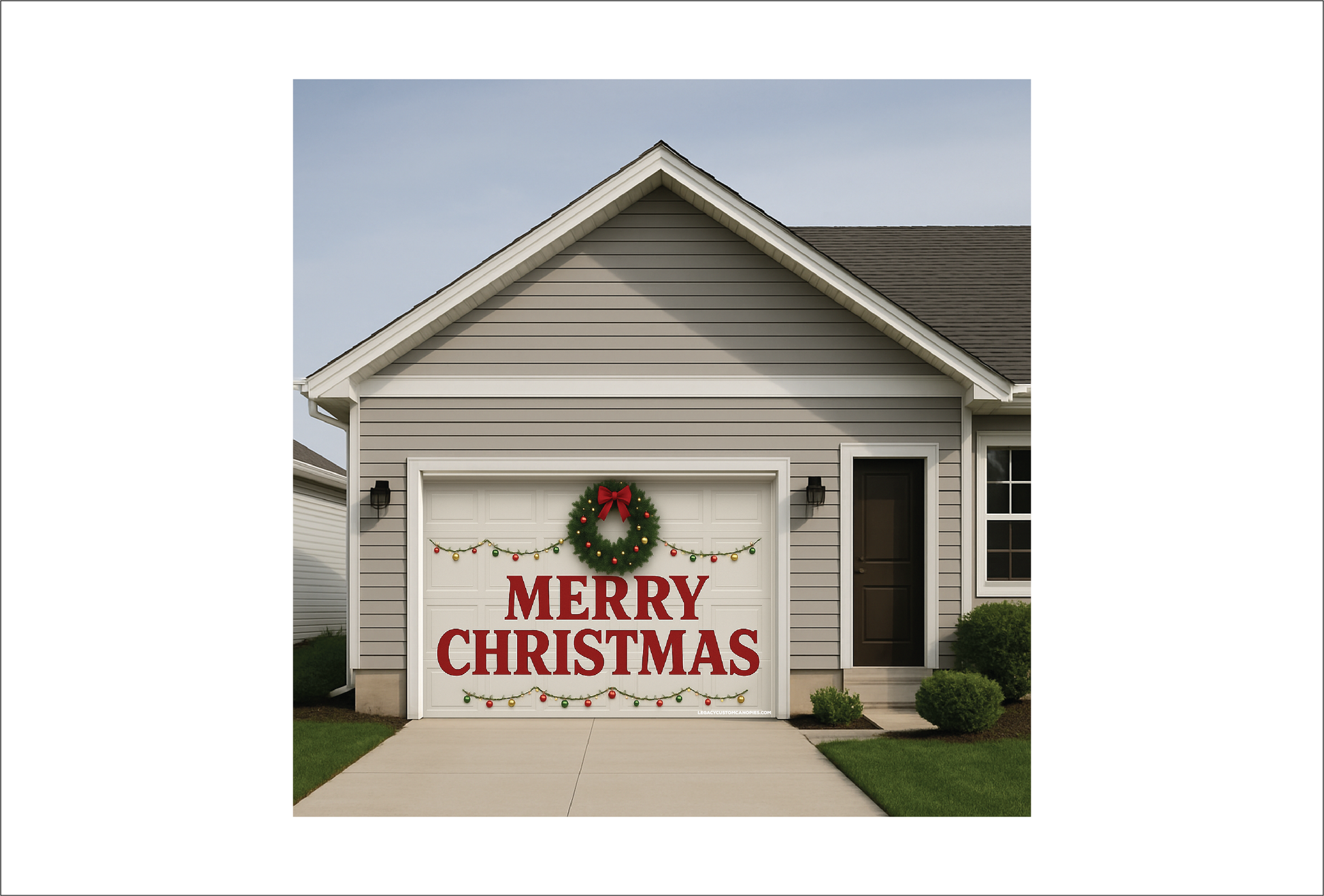 Merry Christmas Wreath