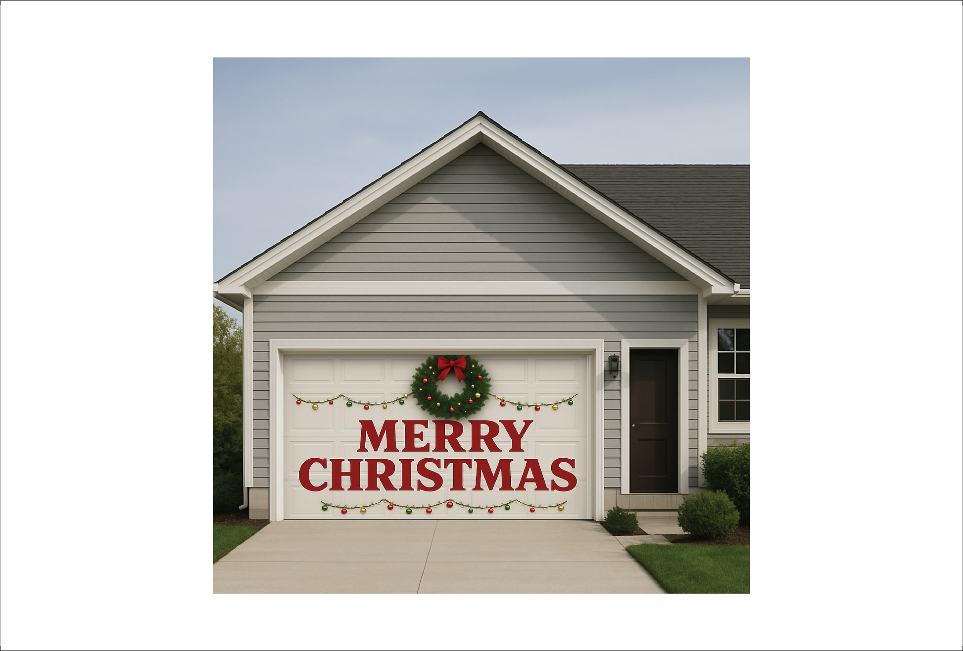 Merry Christmas Wreath