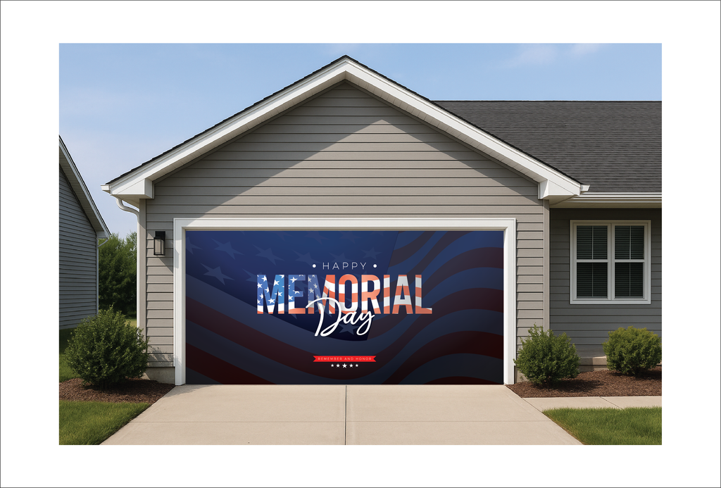 Happy Memorial Day Flag