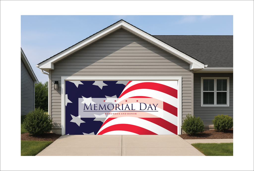 Happy Memorial Day Stars And Stripes