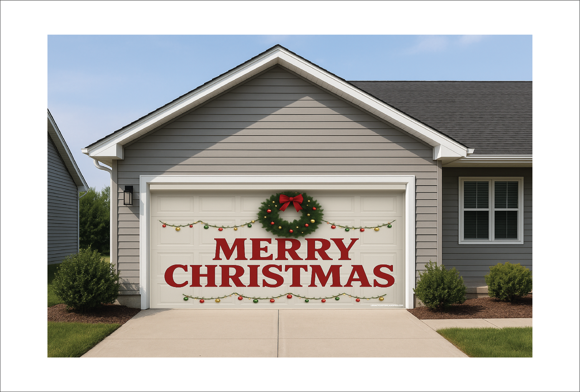 Merry Christmas Wreath