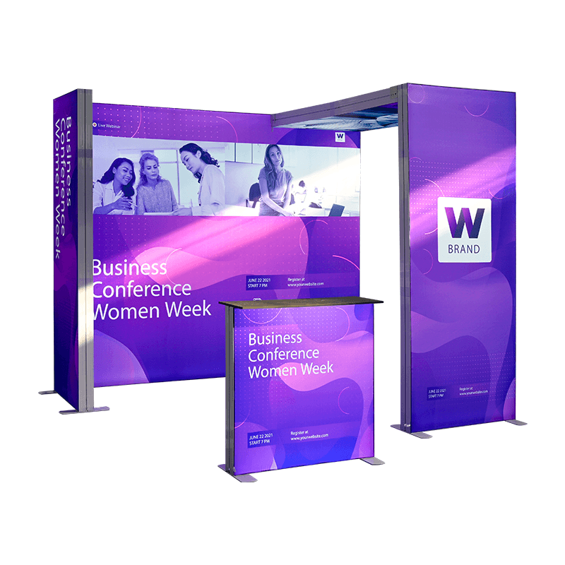 10 Ft Fabric Light Box Packages