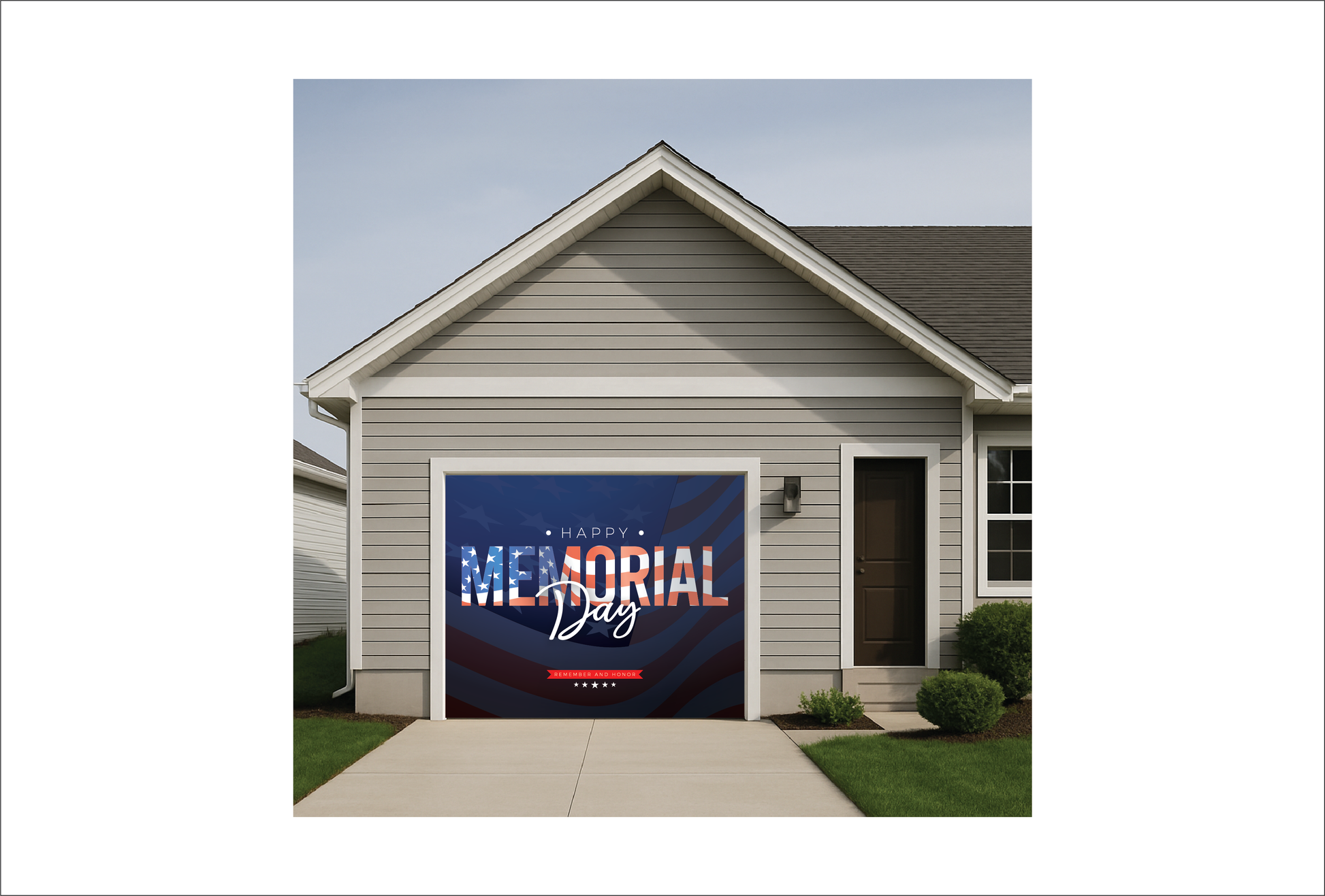 Happy Memorial Day Flag