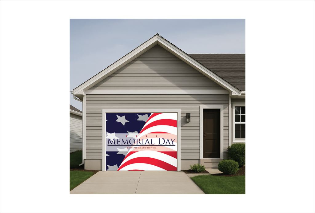 Happy Memorial Day Stars And Stripes