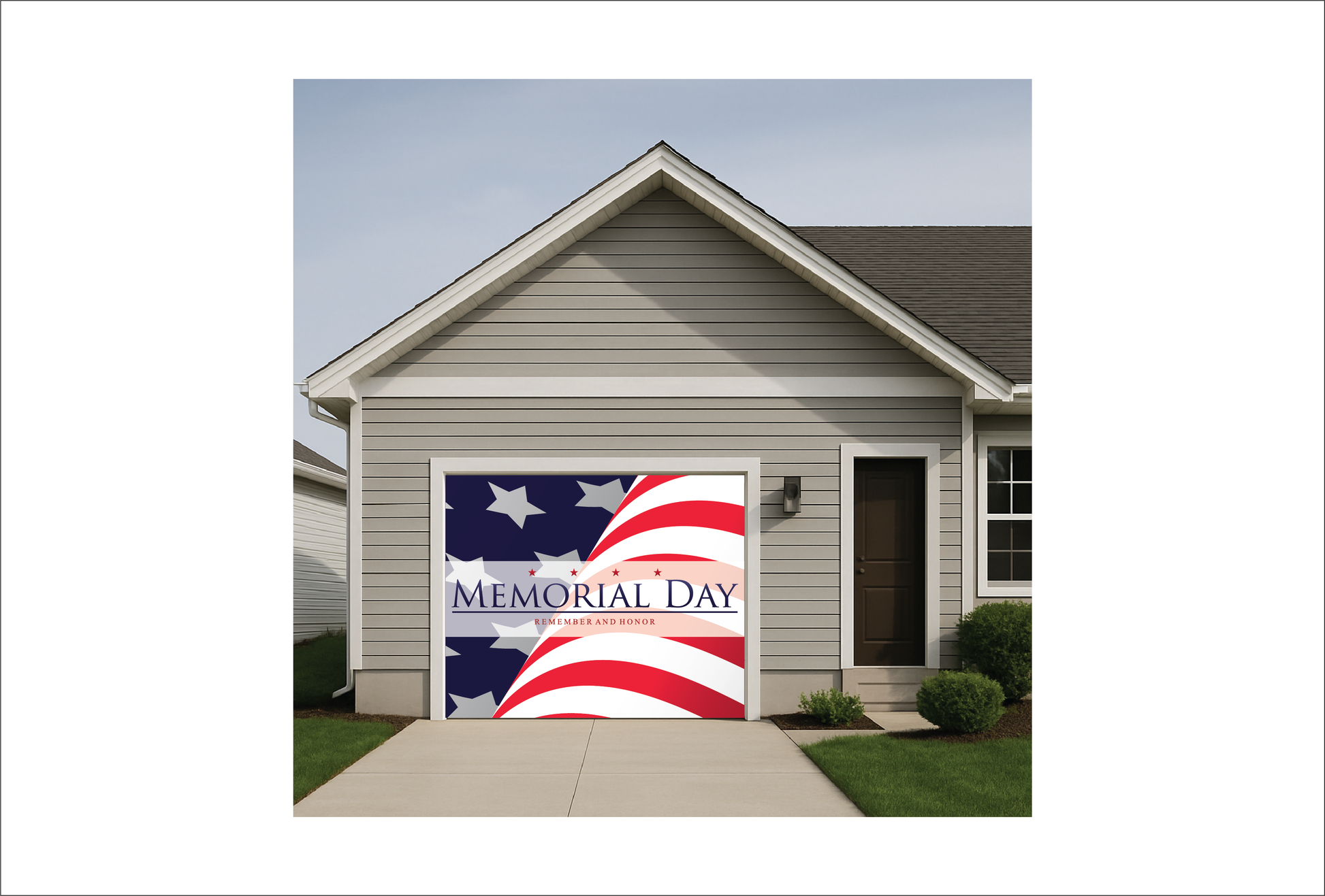 Happy Memorial Day Stars And Stripes