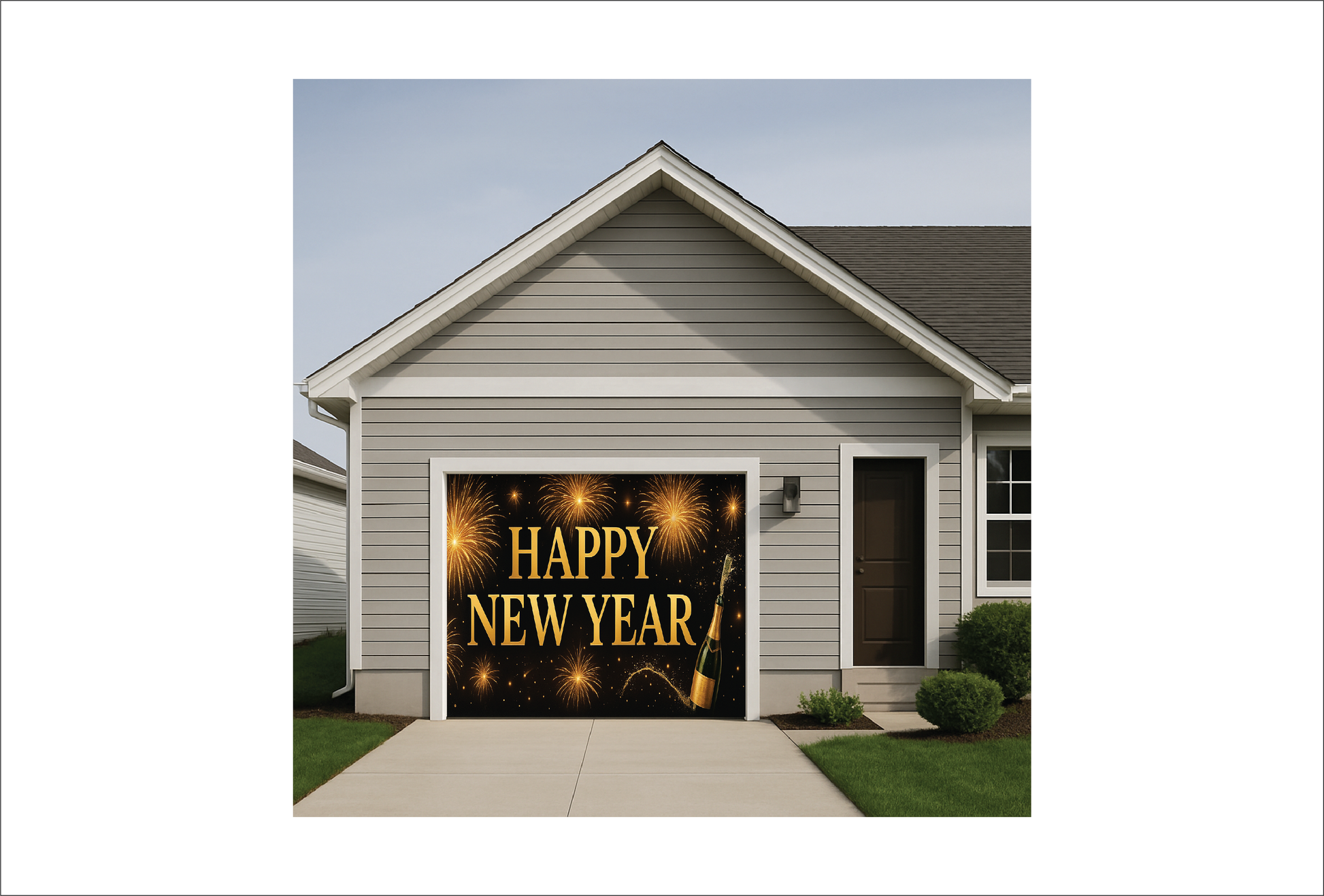 Happy New Years Champaign Bottle