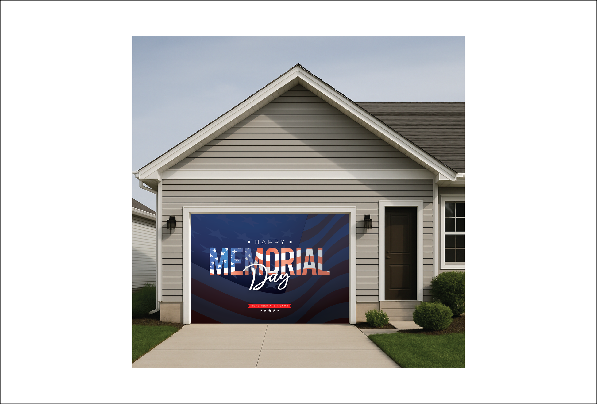 Happy Memorial Day Flag