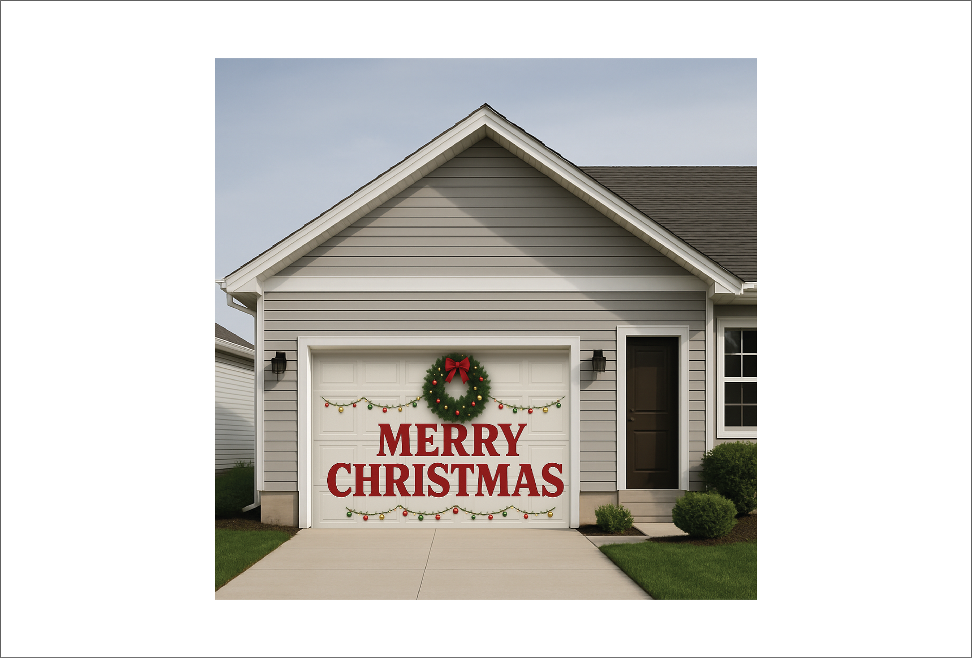 Merry Christmas Wreath