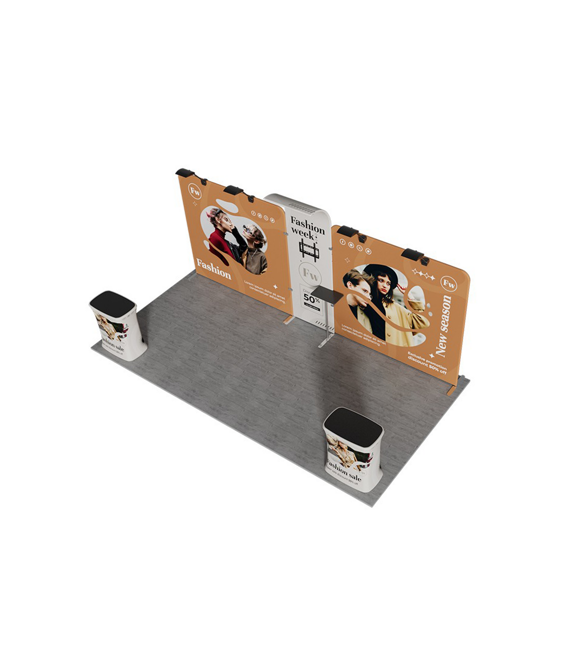 Fabric Trade Show Packages